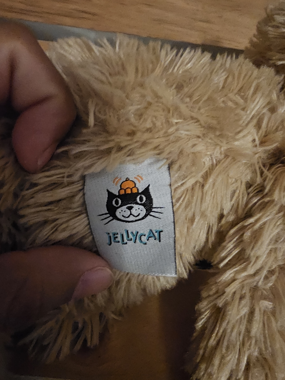 Jellycat Slackajack Dog London Light Brown Rare HTF Retired - Picture 2 of 6